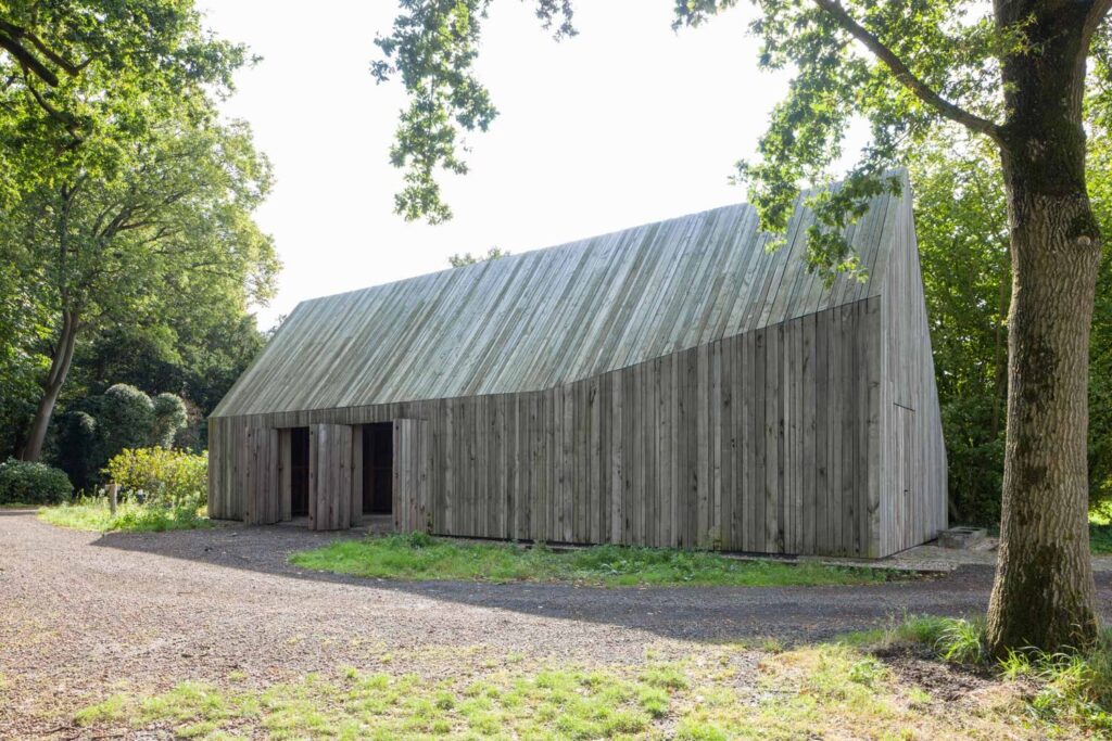 Gevelbekleding Karkooi Breda met populierenhout van Peppelhout